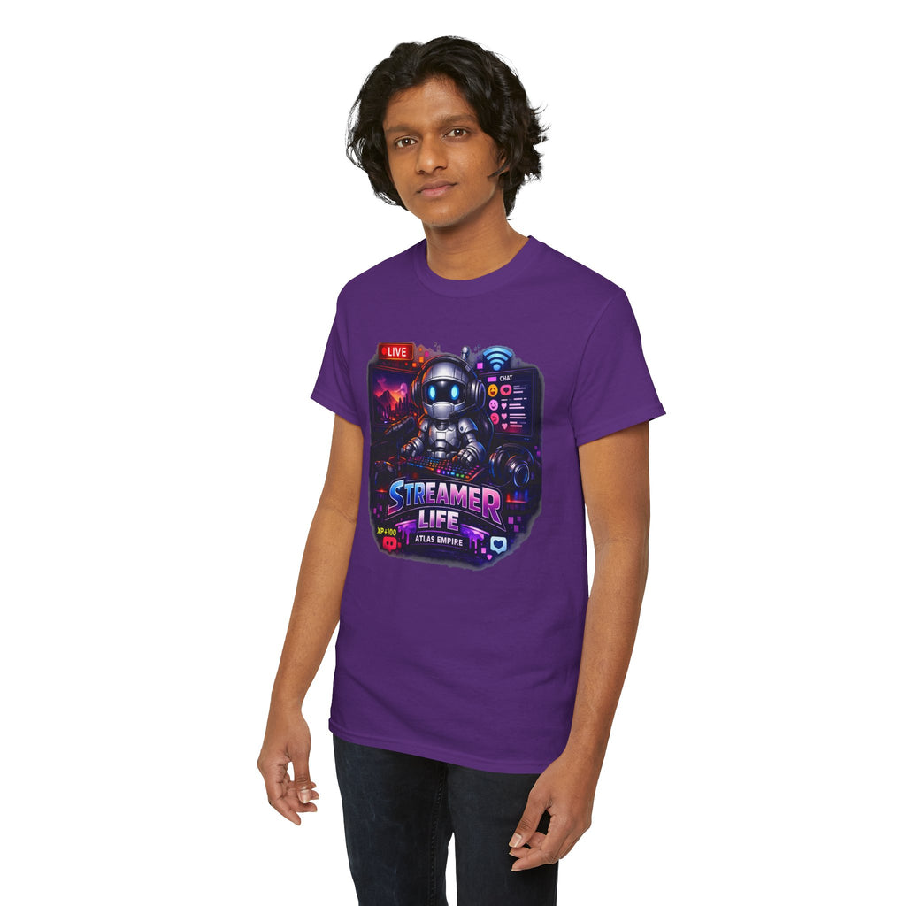 Streamer Life T-Shirt — Gamer Live Stream Graphic Tee
