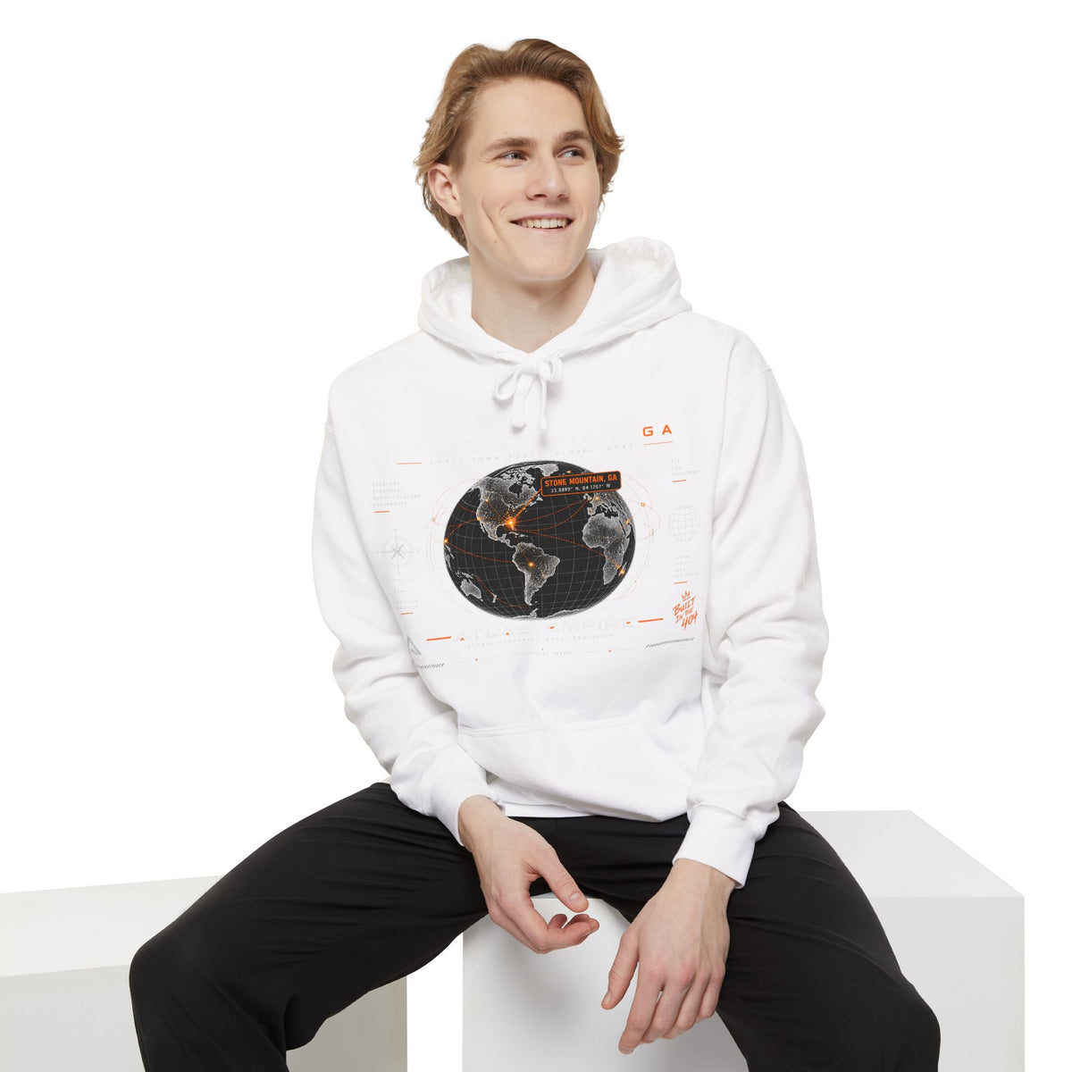 Unisex Garment-Dyed Hoodie