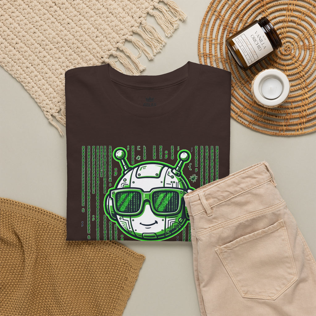 Code Mode On T-Shirt — Funny Programmer Alien Graphic Tee for Developers