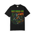 Bot Mode On T-Shirt — Retro Cyberpunk Robot Gamer Tee