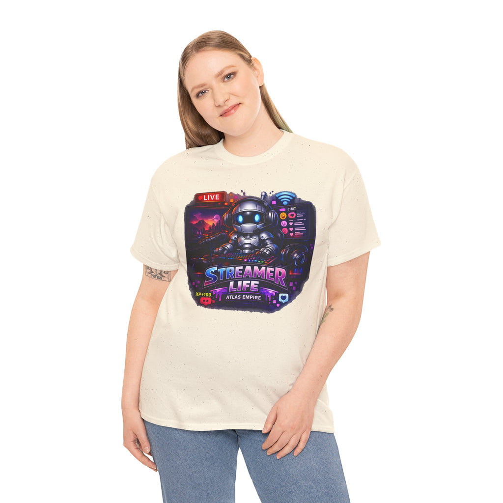 Streamer Life T-Shirt — Gamer Live Stream Graphic Tee