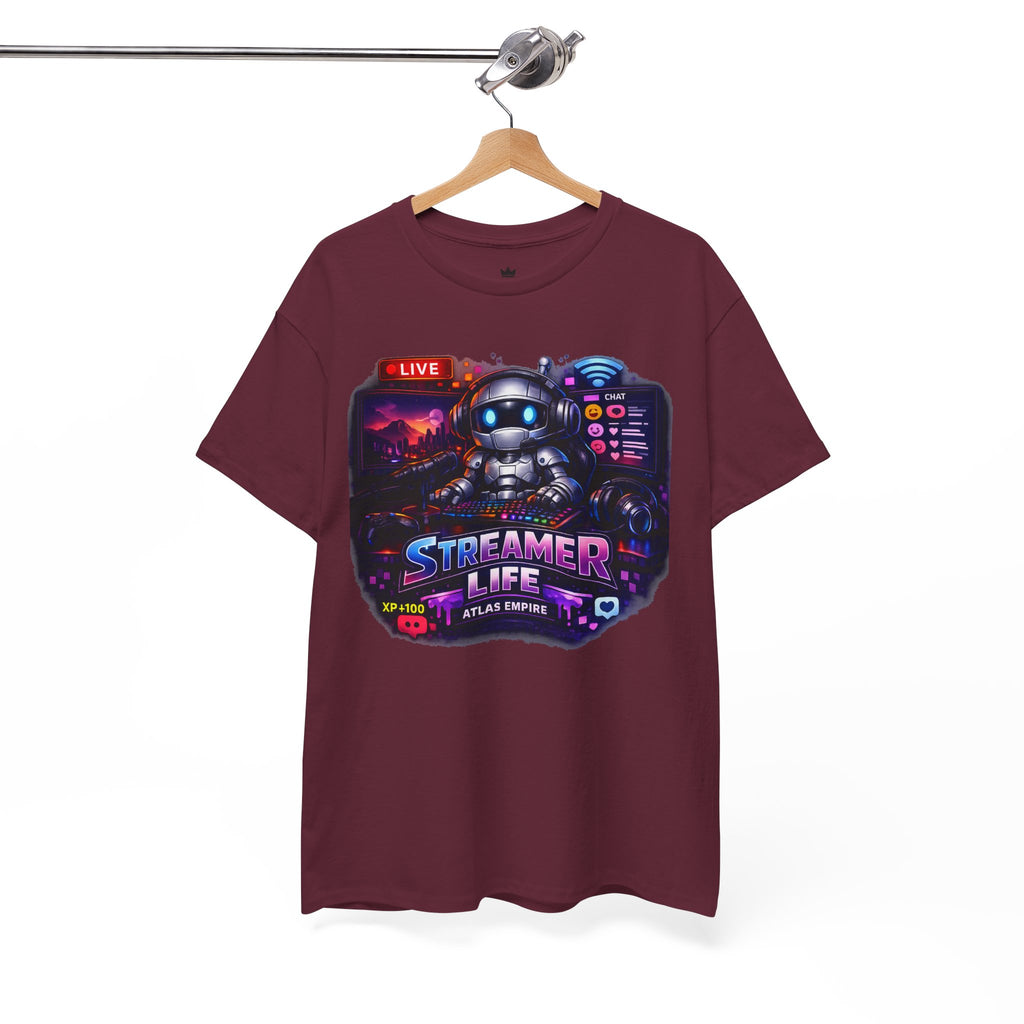 Streamer Life T-Shirt — Gamer Live Stream Graphic Tee