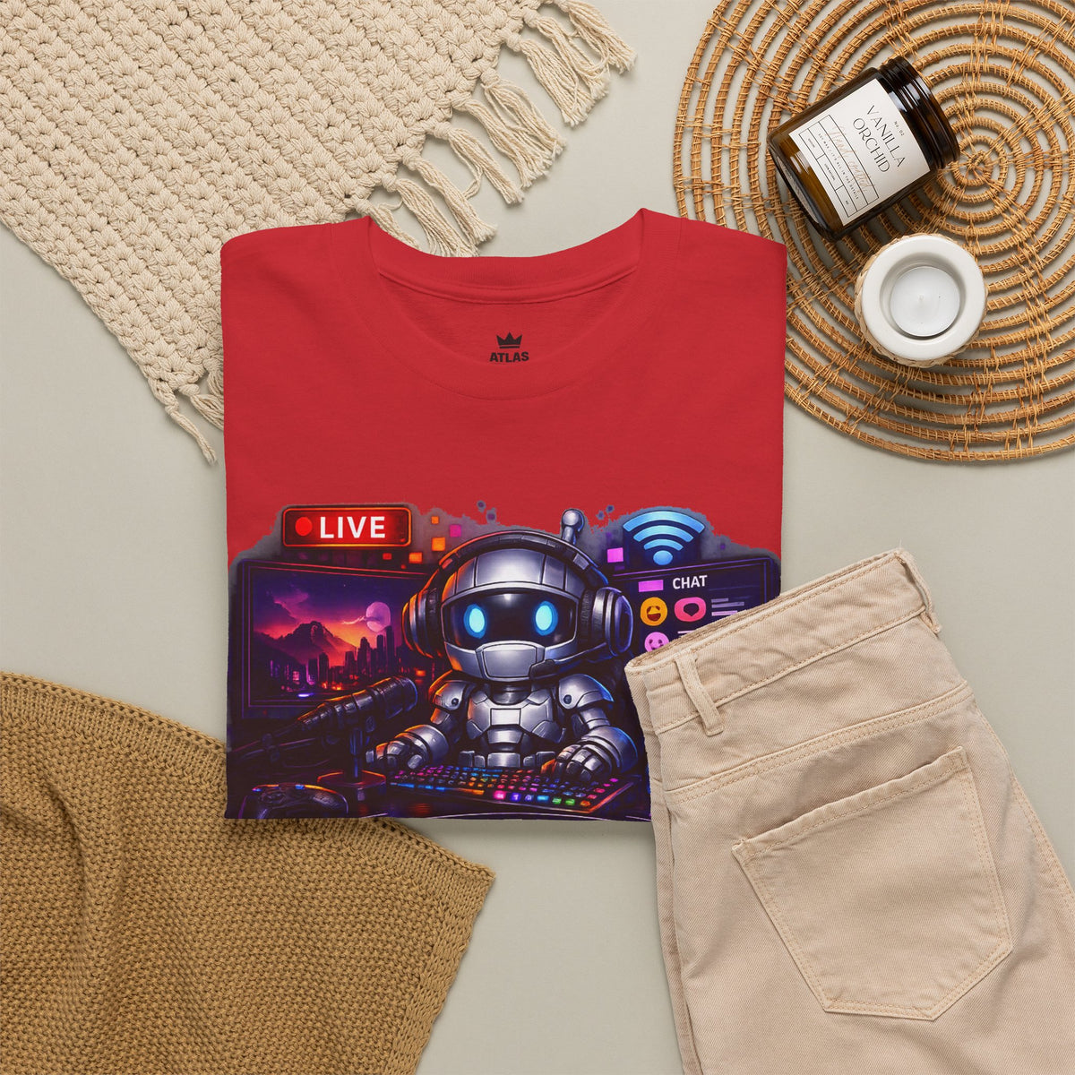 Streamer Life T-Shirt — Gamer Live Stream Graphic Tee