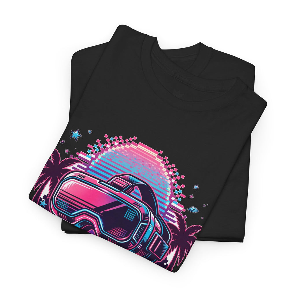 Retro-Future Graphic Tee — Neon Car Vaporwave T-Shirt