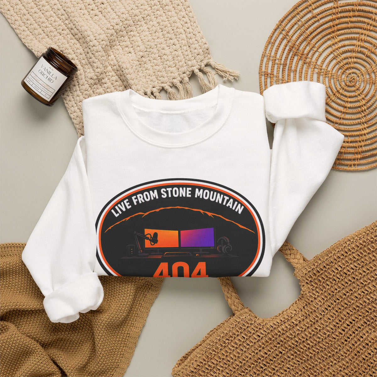 404 Live From Stone Mountain Crewneck Sweatshirt