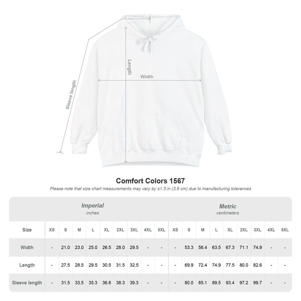 Unisex Garment-Dyed Hoodie