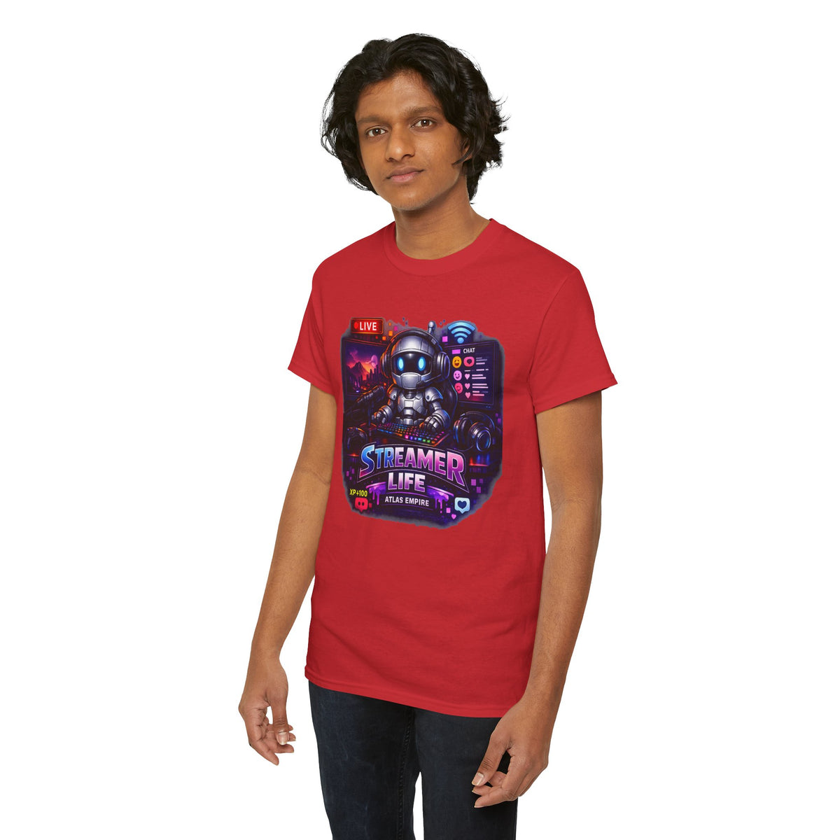 Streamer Life T-Shirt — Gamer Live Stream Graphic Tee