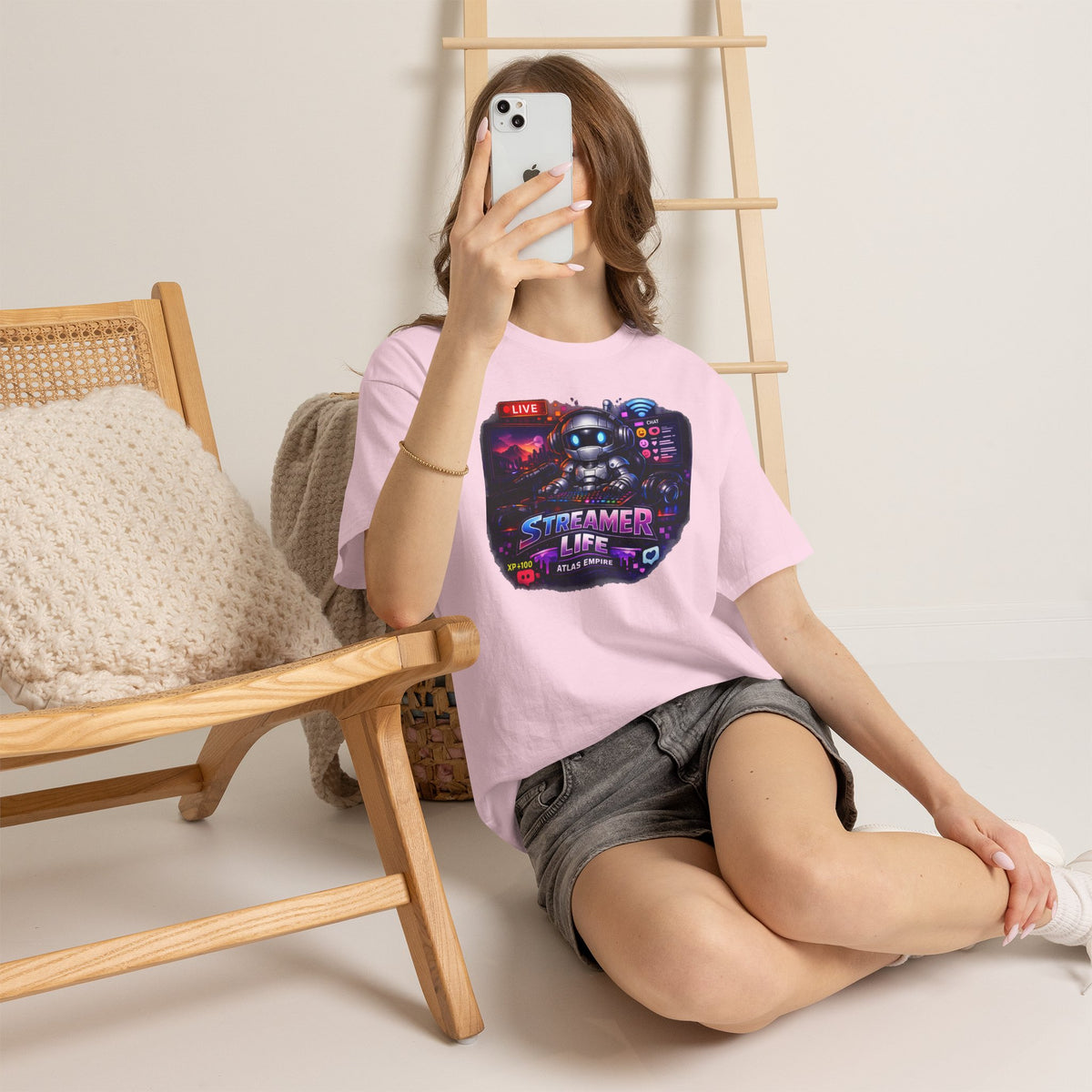 Streamer Life T-Shirt — Gamer Live Stream Graphic Tee