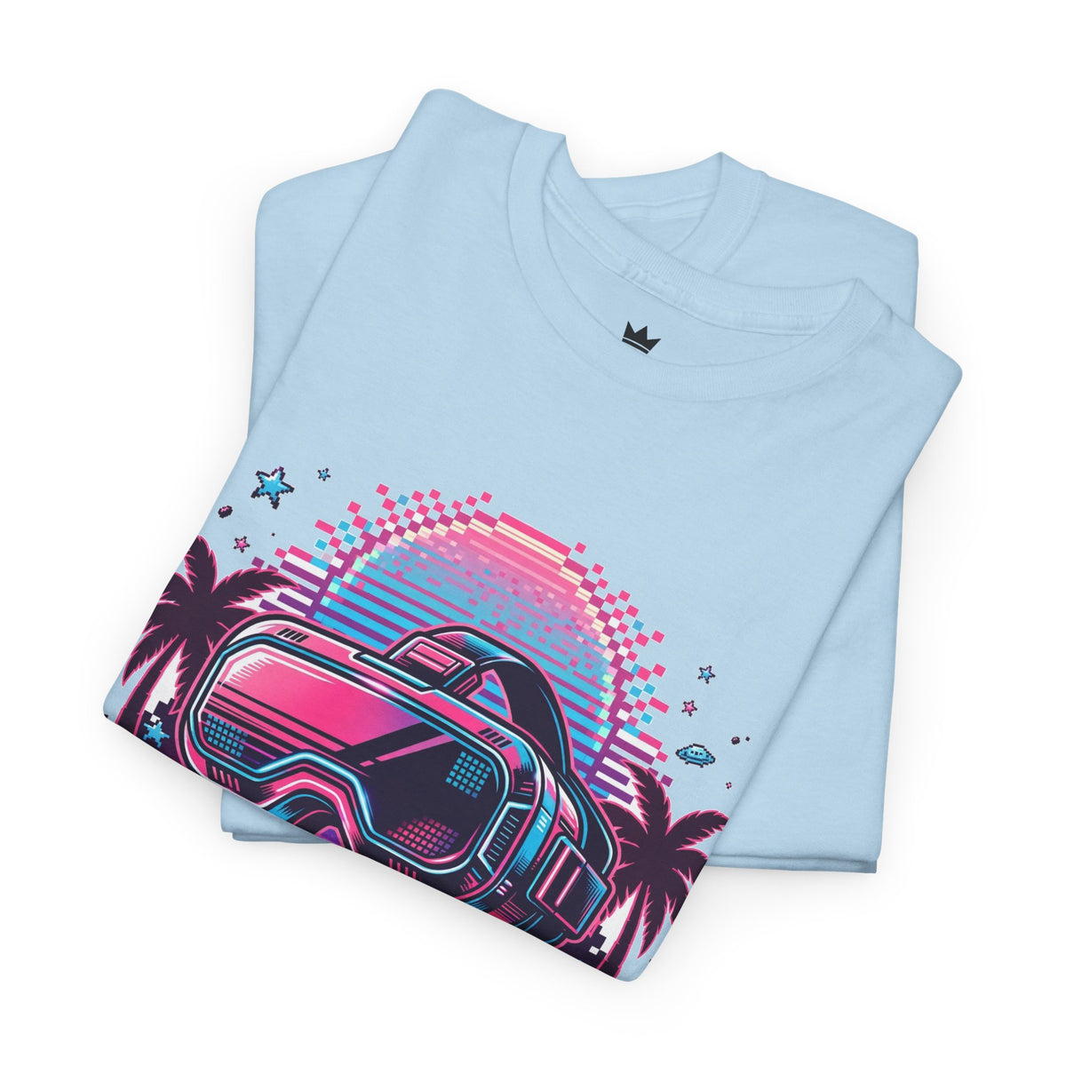 Retro-Future Graphic Tee — Neon Car Vaporwave T-Shirt