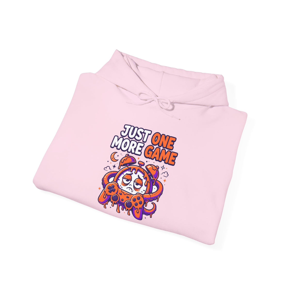 Just One More Game Gamer Hoodie – Cute Octopus Controller Gaming Sweatshirt