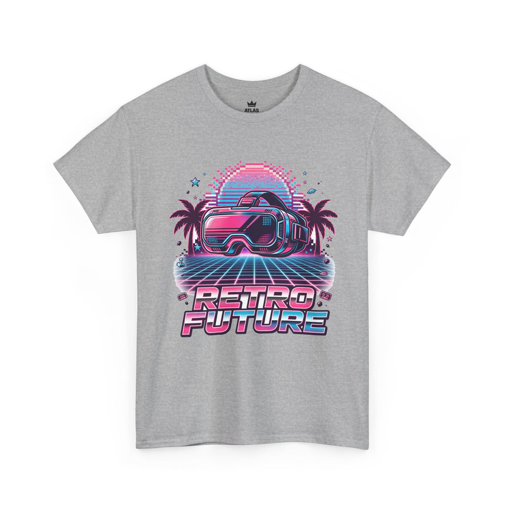 Retro-Future Graphic Tee — Neon Car Vaporwave T-Shirt