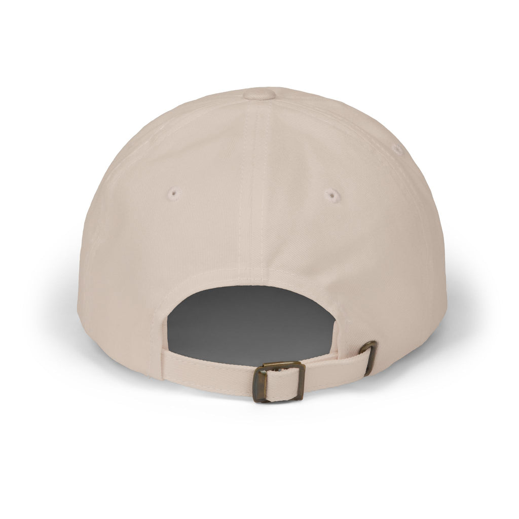 NATURAL Embroidered Dad Cap