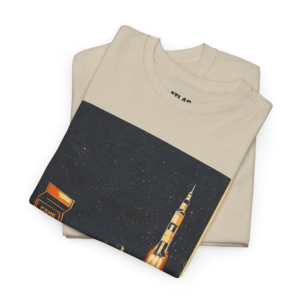 Houston Space City Rocket Launch Vintage T-Shirt