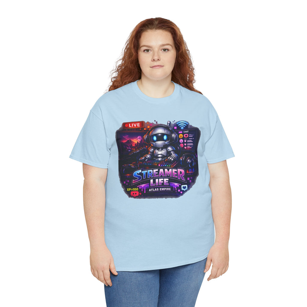 Streamer Life T-Shirt — Gamer Live Stream Graphic Tee