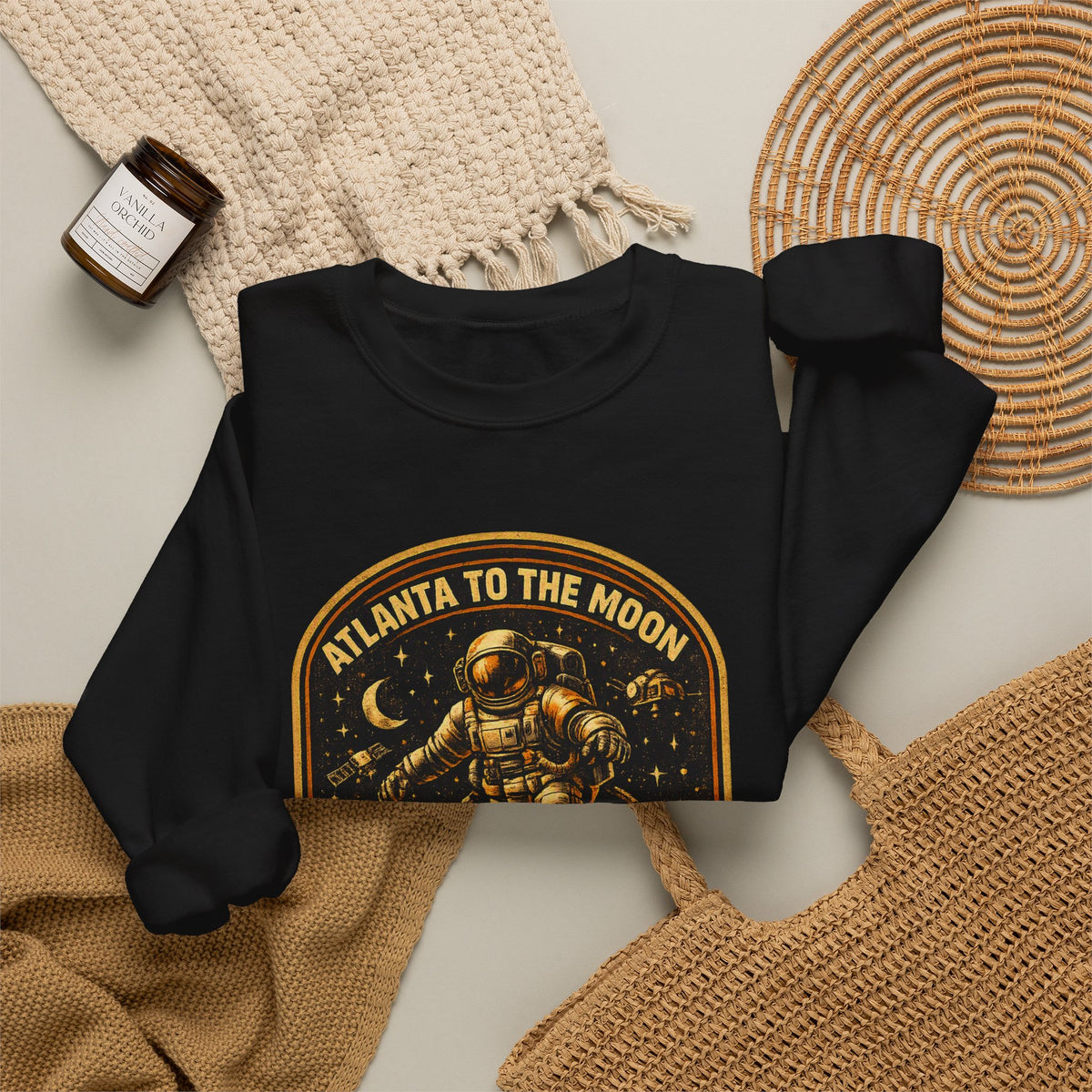 Atlanta To The Moon 404 Astronaut Sweatshirt