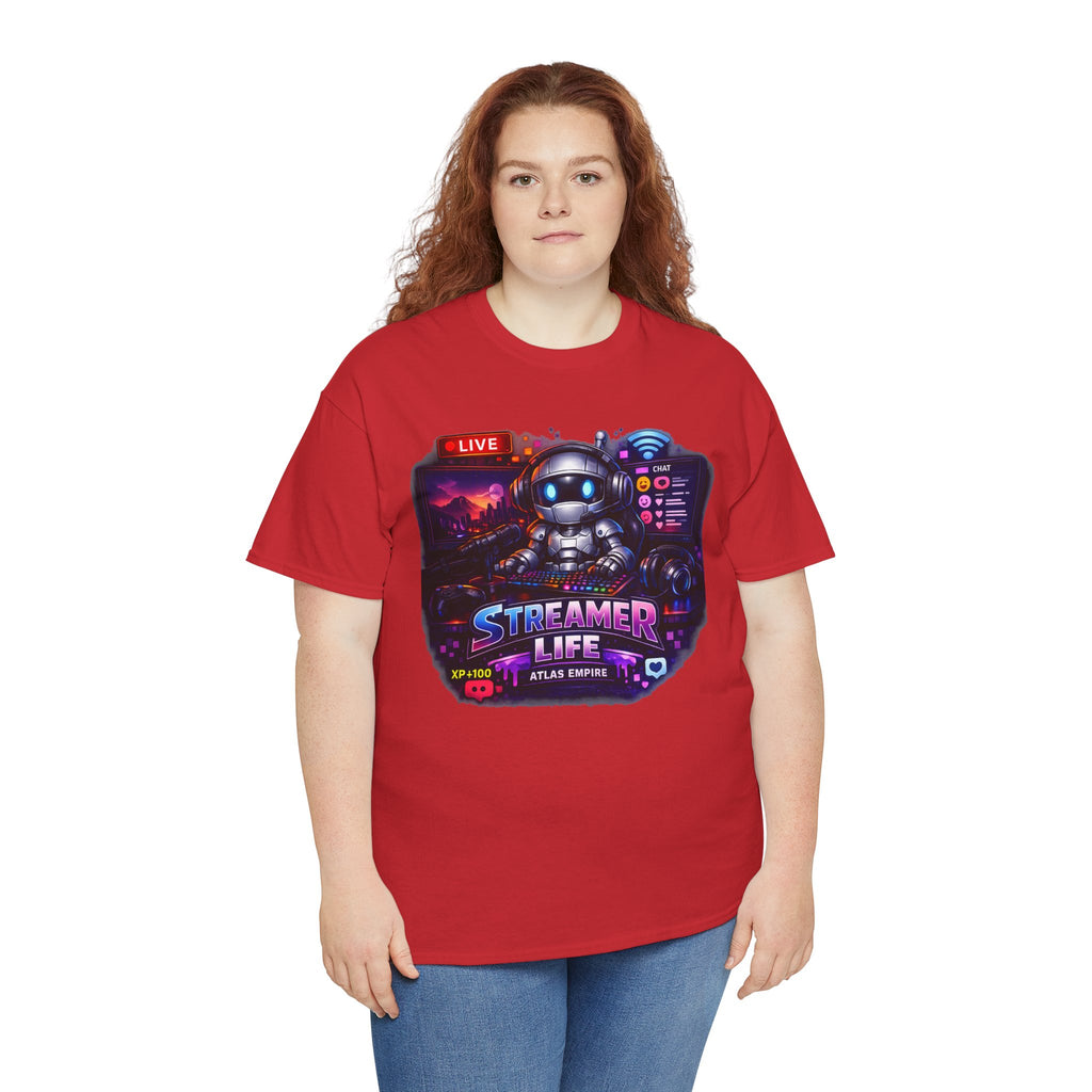 Streamer Life T-Shirt — Gamer Live Stream Graphic Tee