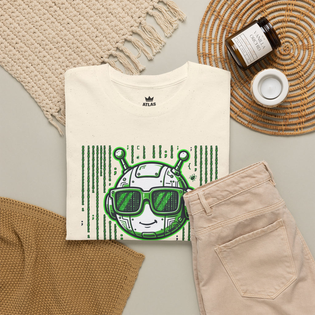 Code Mode On T-Shirt — Funny Programmer Alien Graphic Tee for Developers