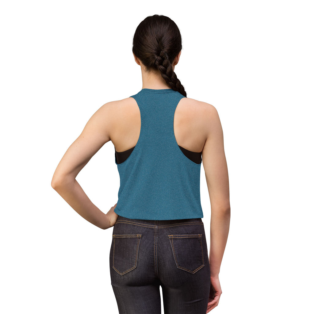 Robotics Is The Future Crop Top — Women's Tech Graphic Tank