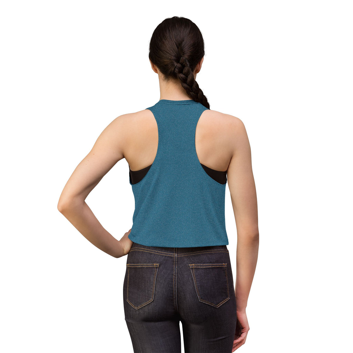 Robotics Is The Future Crop Top — Women's Tech Graphic Tank