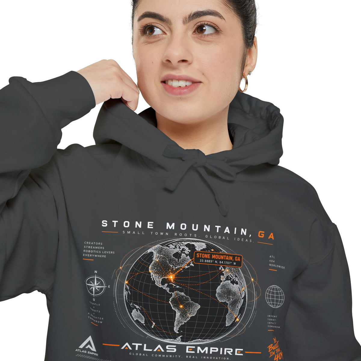 Unisex Garment-Dyed Hoodie