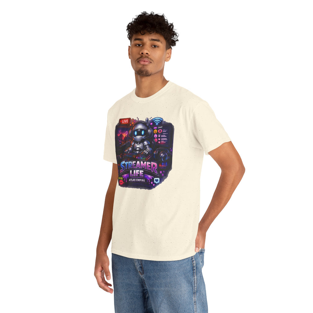 Streamer Life T-Shirt — Gamer Live Stream Graphic Tee