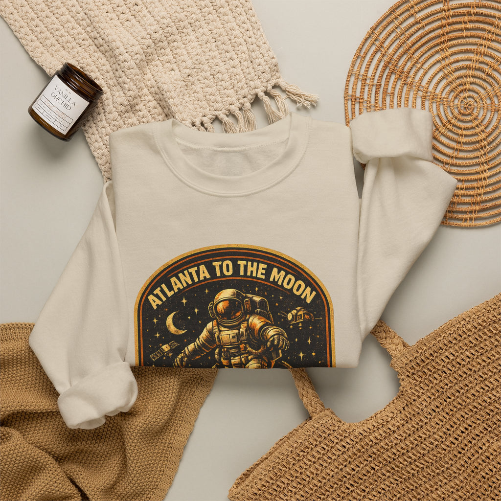 Atlanta To The Moon 404 Astronaut Sweatshirt