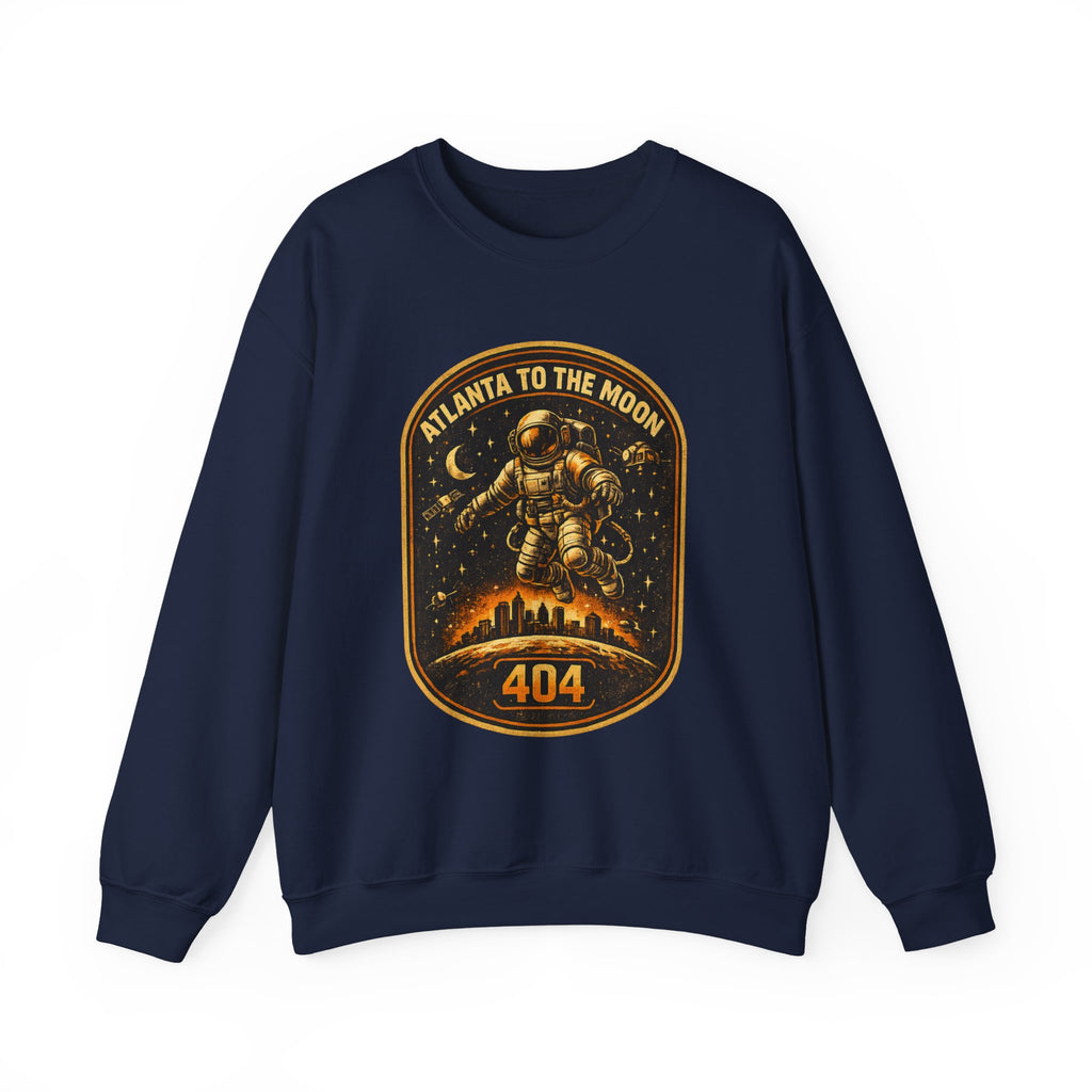 Atlanta To The Moon 404 Astronaut Sweatshirt