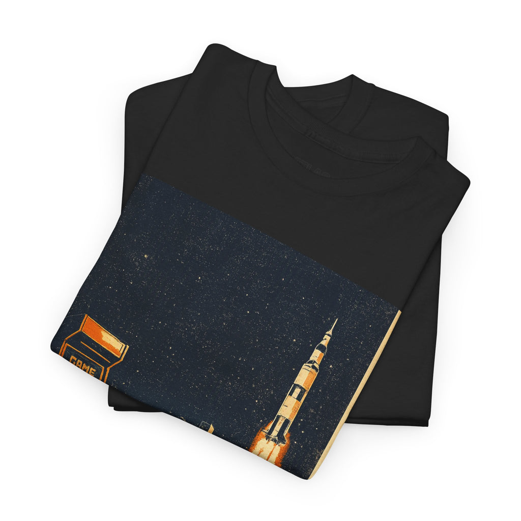 Houston Space City Rocket Launch Vintage T-Shirt
