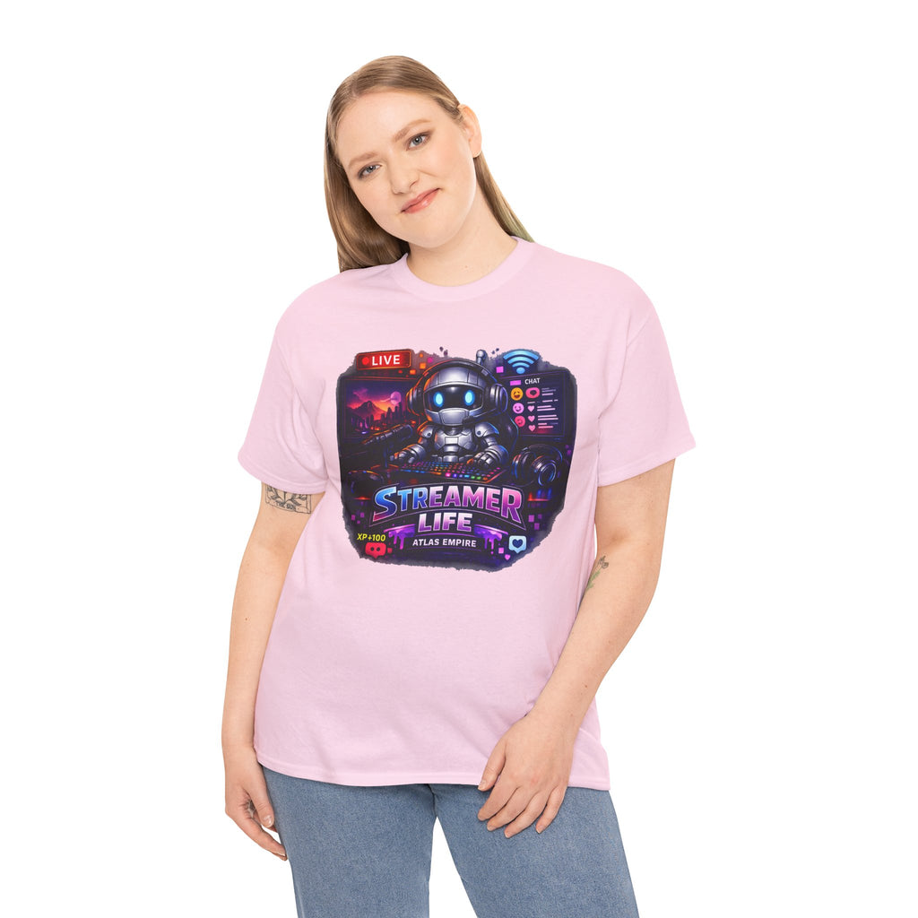 Streamer Life T-Shirt — Gamer Live Stream Graphic Tee