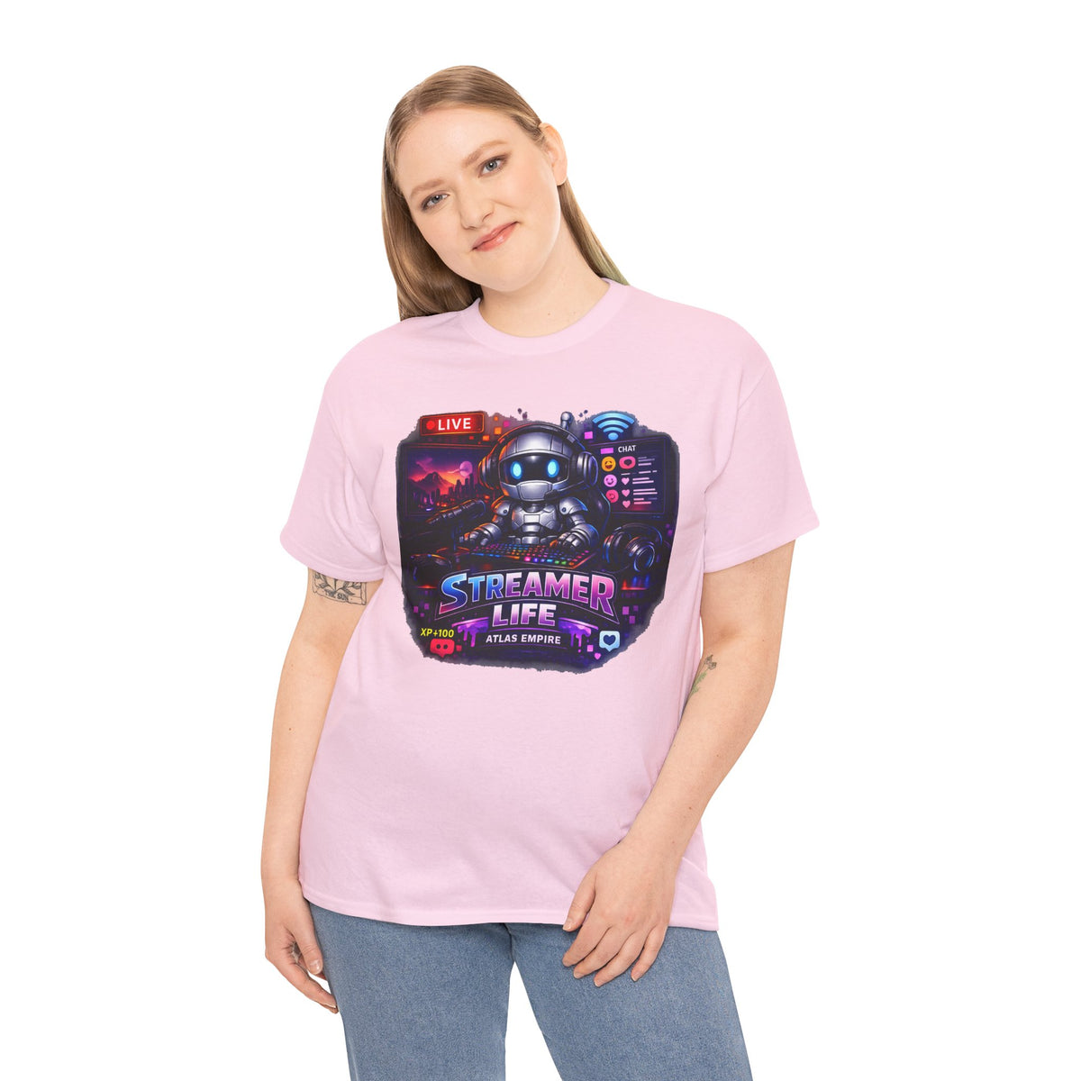 Streamer Life T-Shirt — Gamer Live Stream Graphic Tee