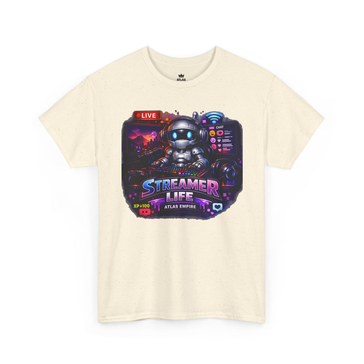Streamer Life T-Shirt — Gamer Live Stream Graphic Tee