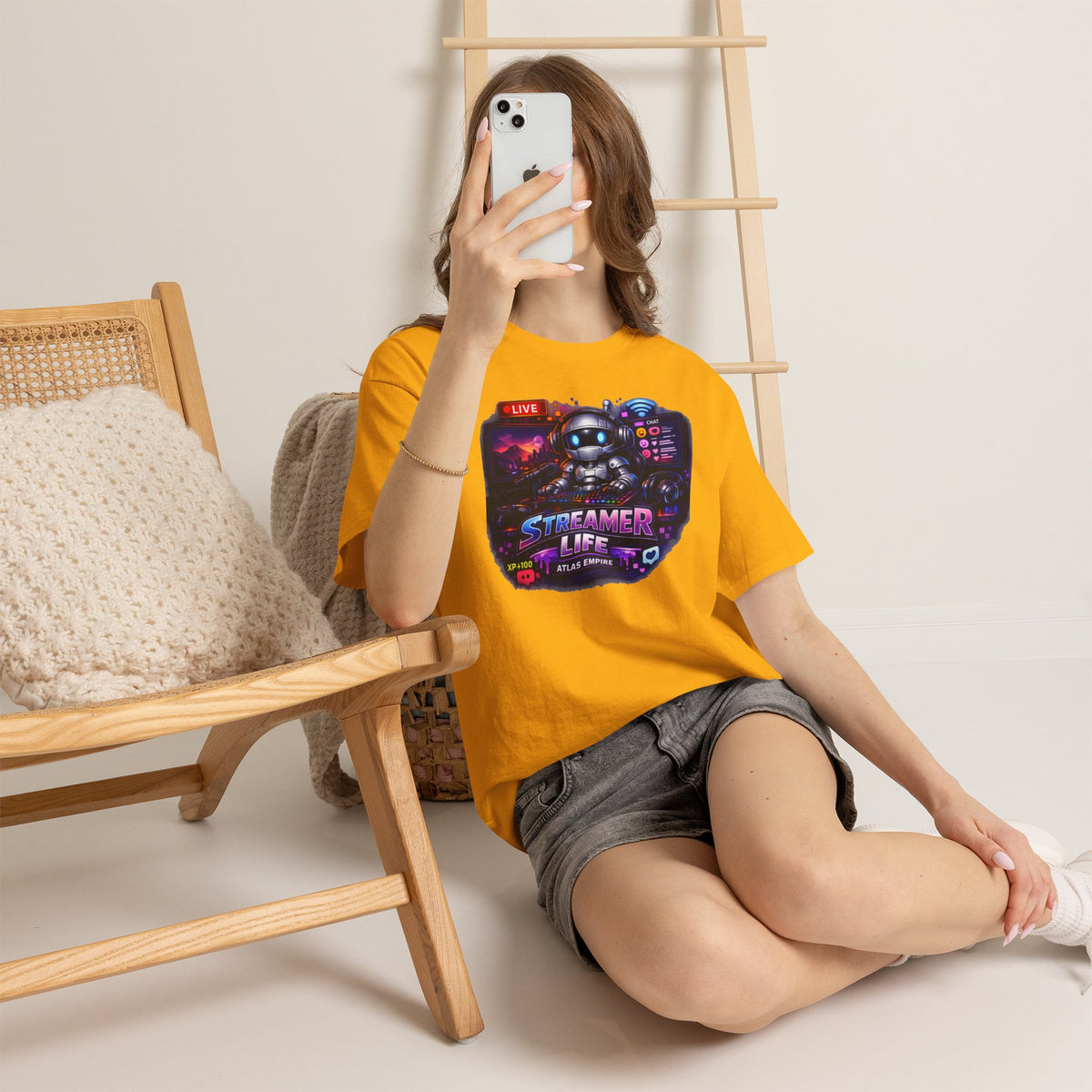 Streamer Life T-Shirt — Gamer Live Stream Graphic Tee
