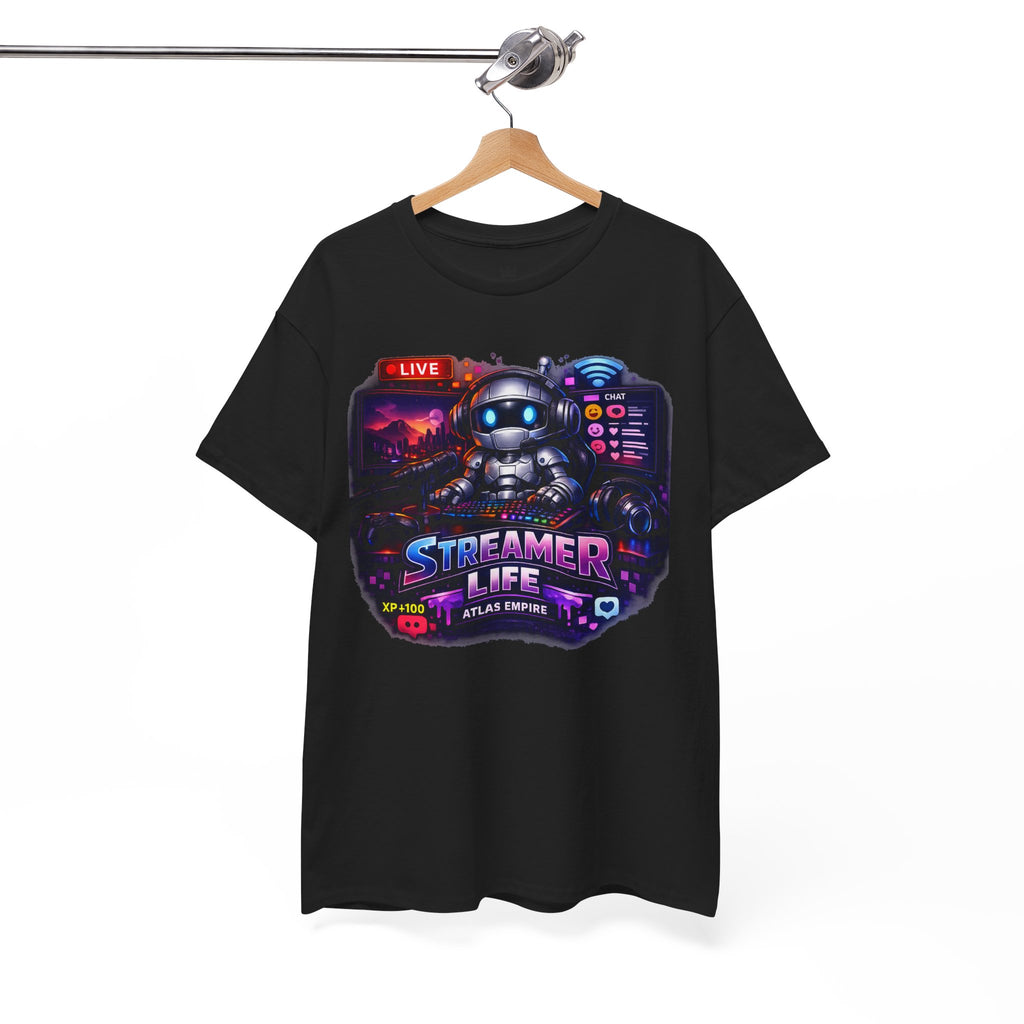 Streamer Life T-Shirt — Gamer Live Stream Graphic Tee