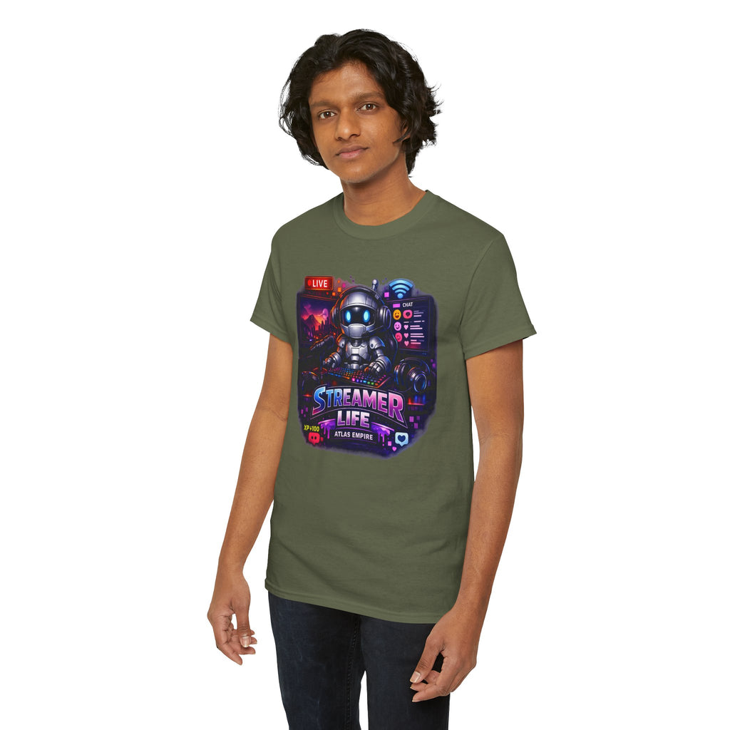 Streamer Life T-Shirt — Gamer Live Stream Graphic Tee