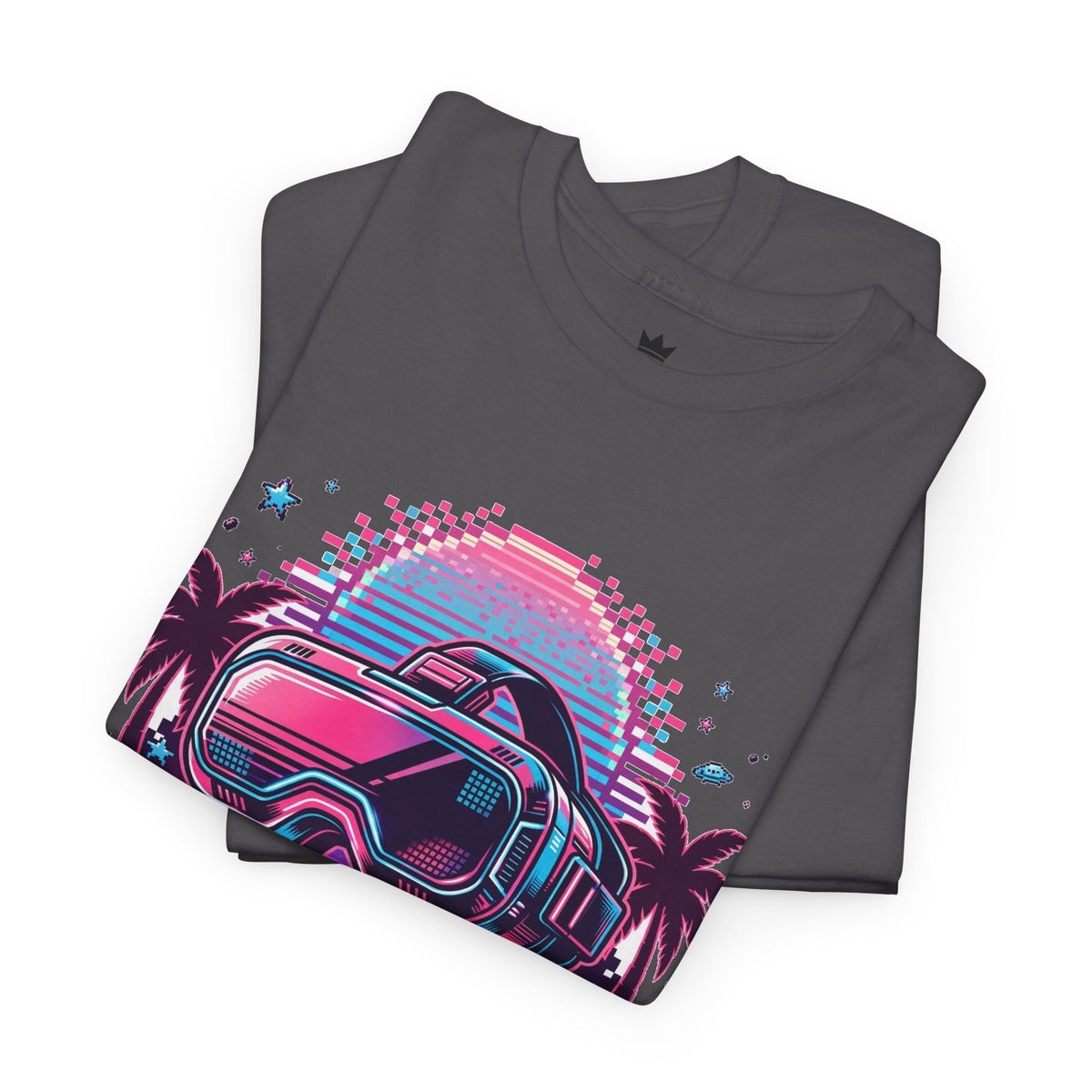 Retro-Future Graphic Tee — Neon Car Vaporwave T-Shirt