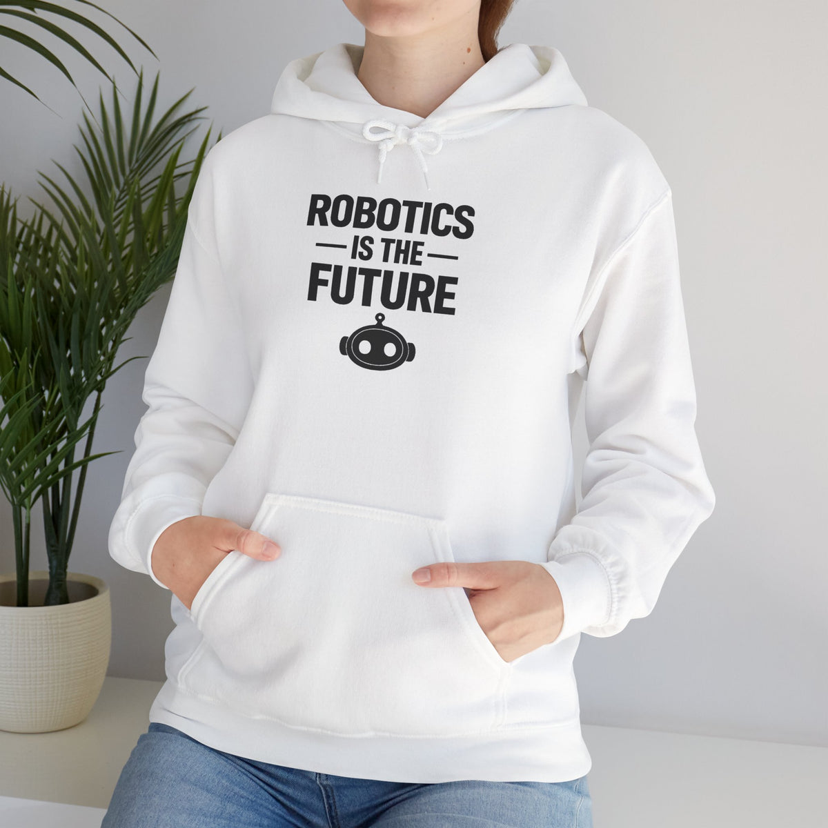 Robotics Is The Future Hoodie – Tech Enthusiast Robot Hoodie