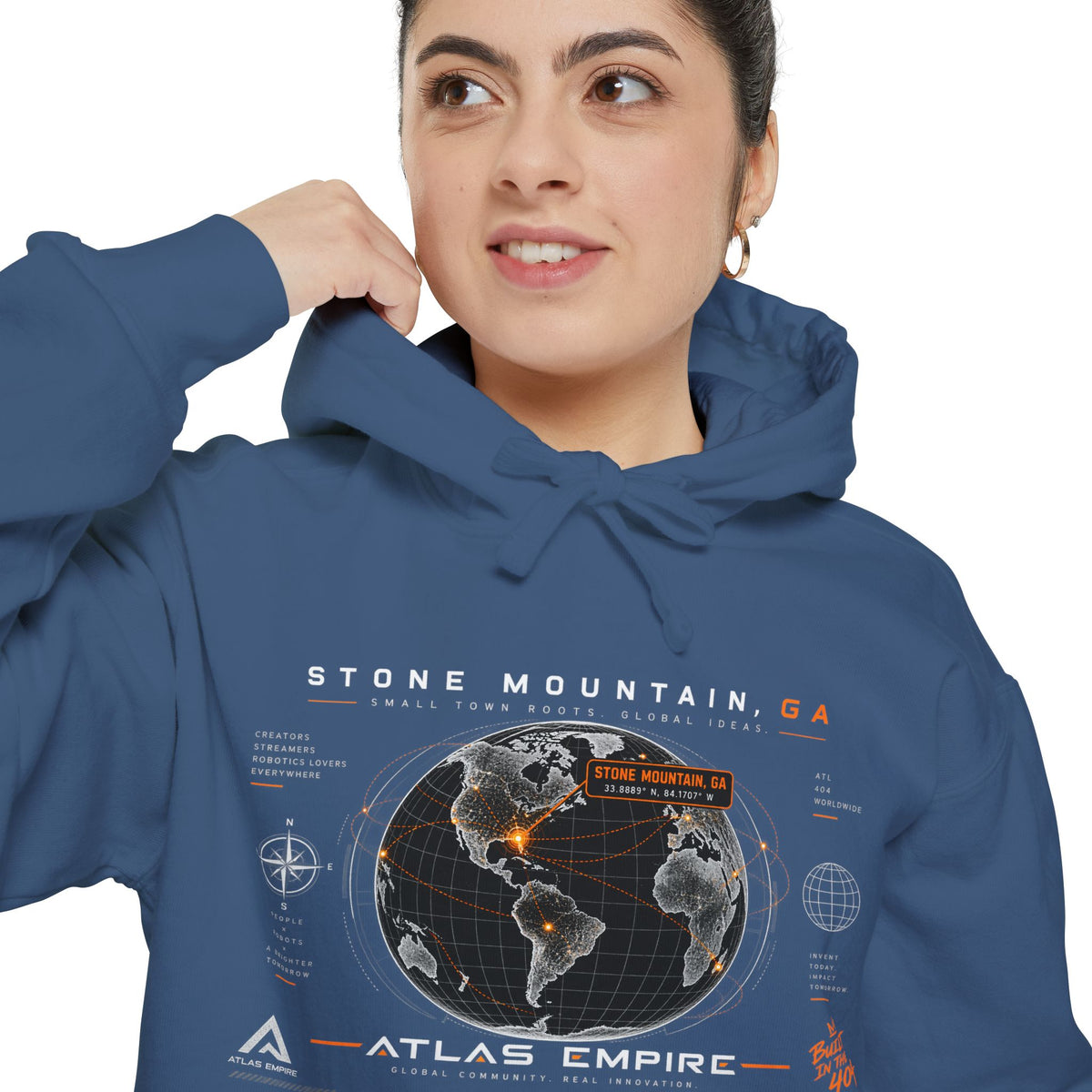Unisex Garment-Dyed Hoodie