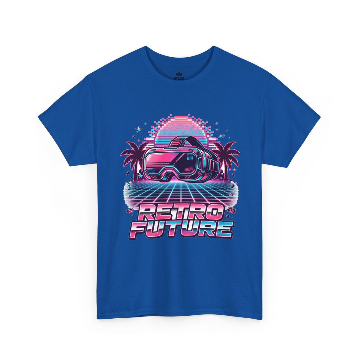 Retro-Future Graphic Tee — Neon Car Vaporwave T-Shirt