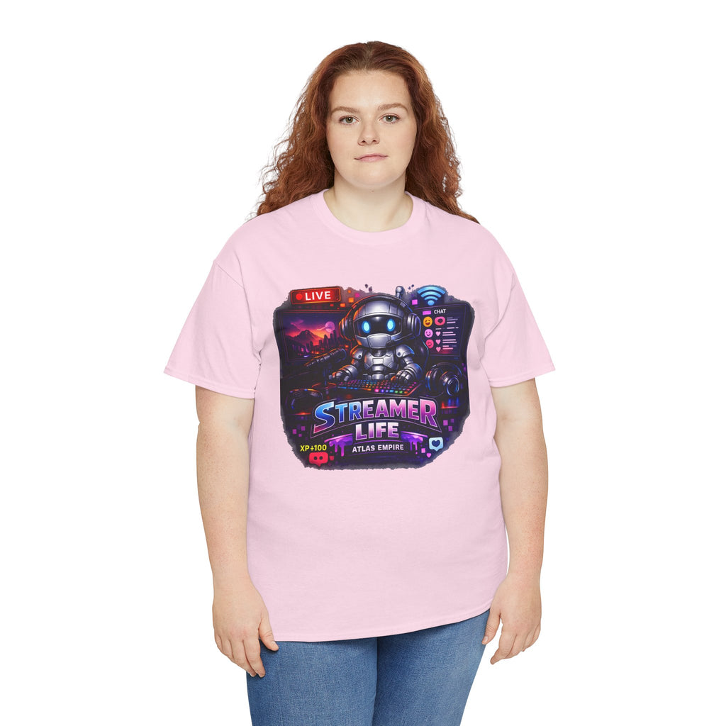 Streamer Life T-Shirt — Gamer Live Stream Graphic Tee