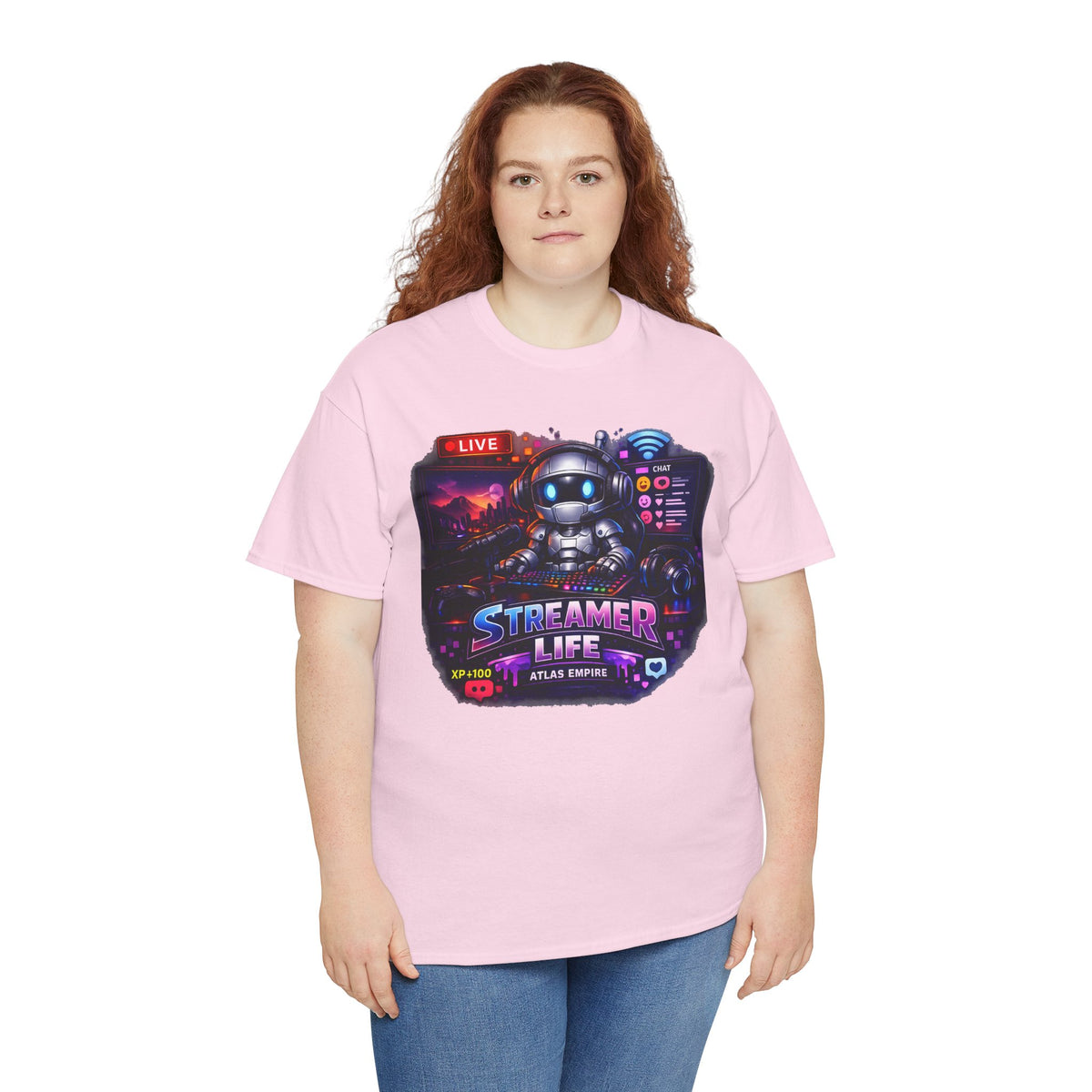 Streamer Life T-Shirt — Gamer Live Stream Graphic Tee