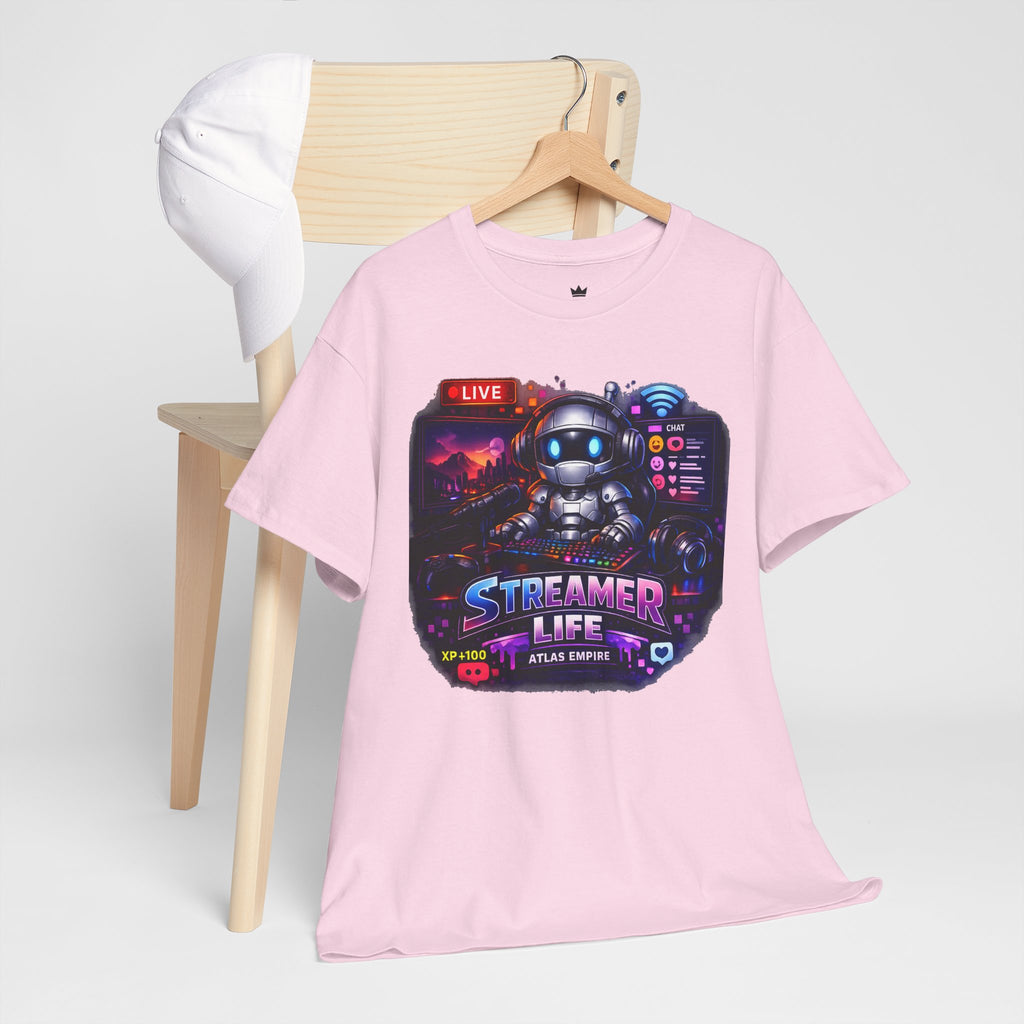 Streamer Life T-Shirt — Gamer Live Stream Graphic Tee