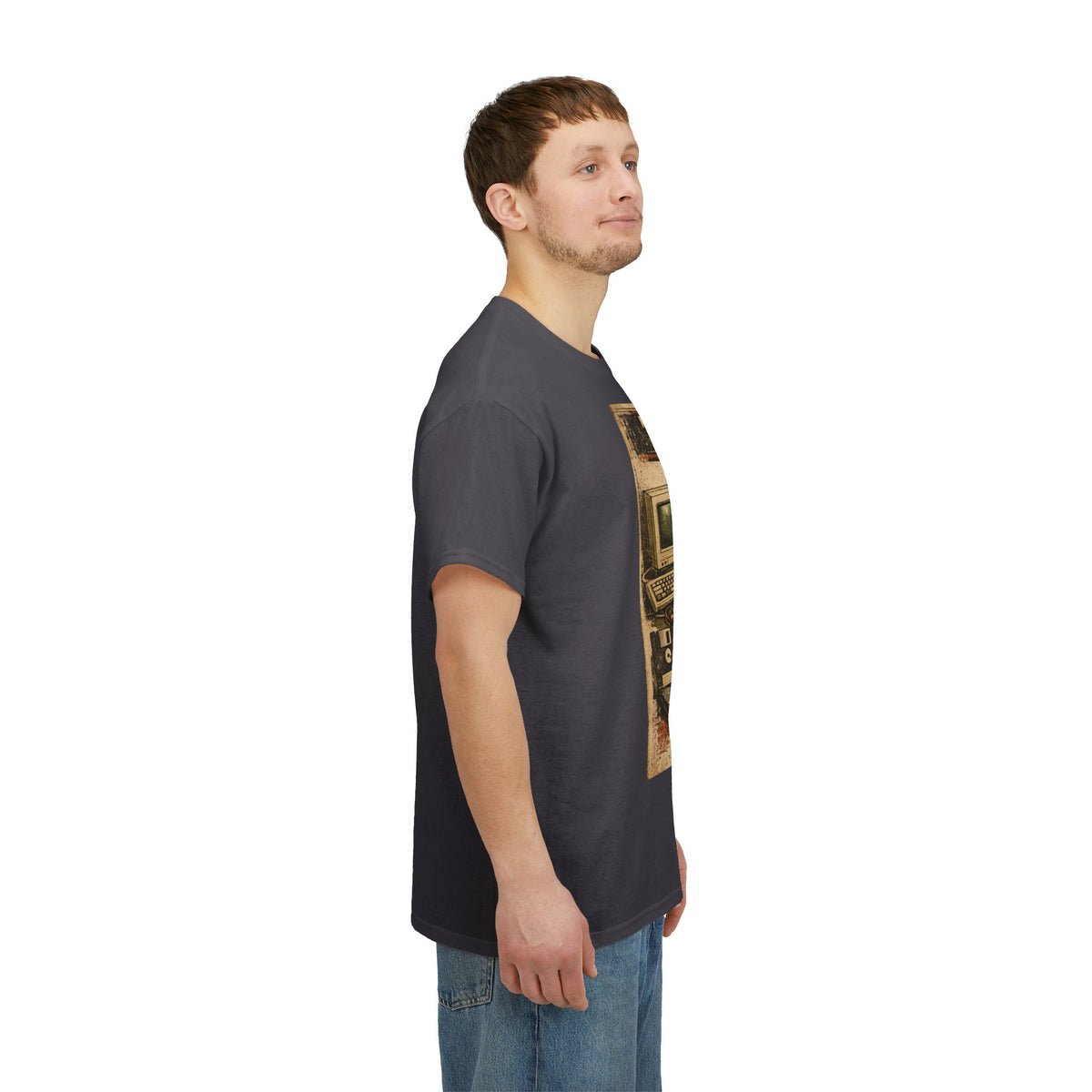 Tech Life T-Shirt — Retro Computer & Gadget Graphic Tee for Geeks