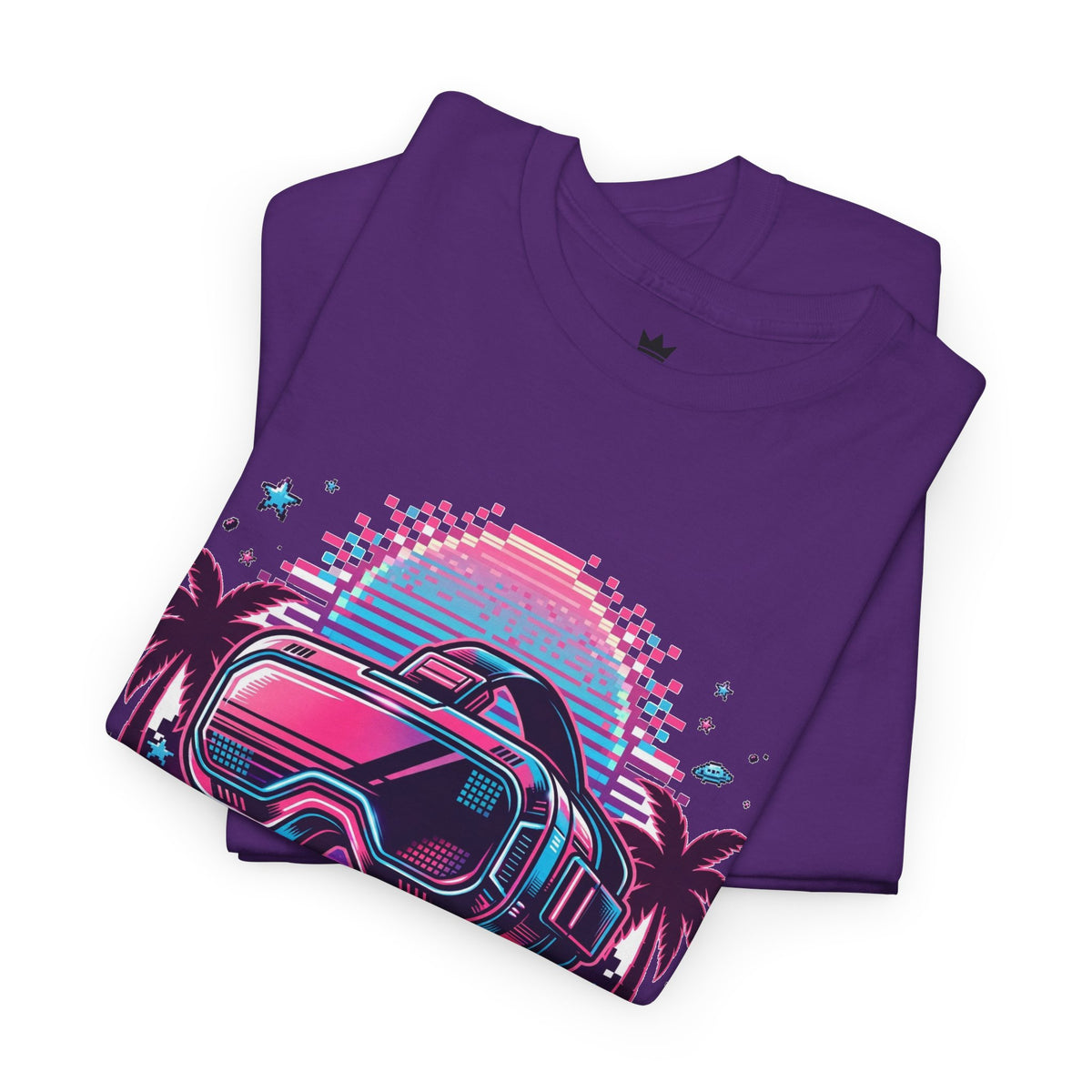Retro-Future Graphic Tee — Neon Car Vaporwave T-Shirt