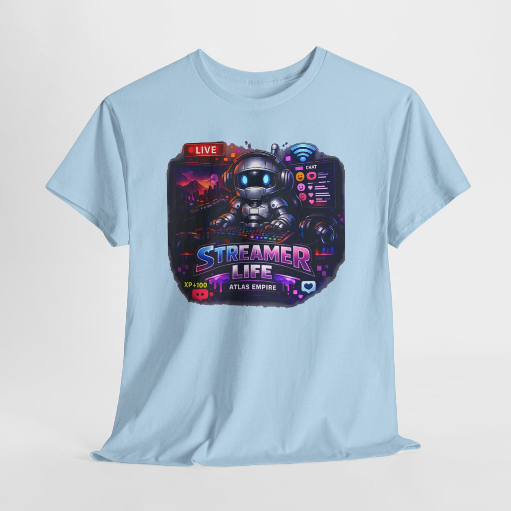 Streamer Life T-Shirt — Gamer Live Stream Graphic Tee