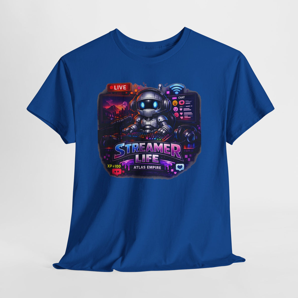 Streamer Life T-Shirt — Gamer Live Stream Graphic Tee