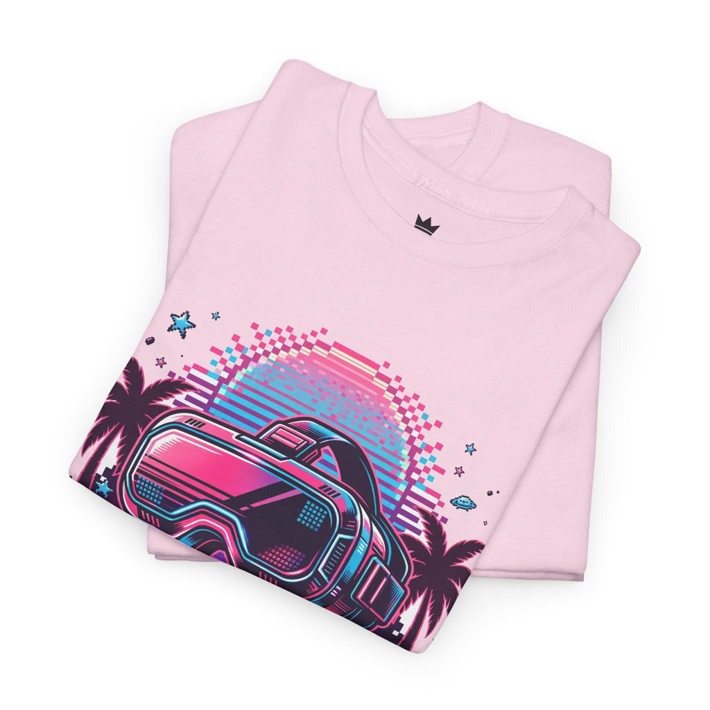 Retro-Future Graphic Tee — Neon Car Vaporwave T-Shirt