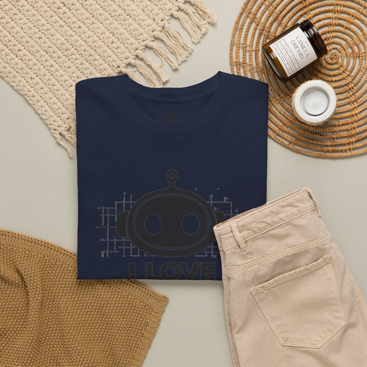 Robotics T-Shirt — "I Love Robotics" Tech STEM Tee for Coders & Makers