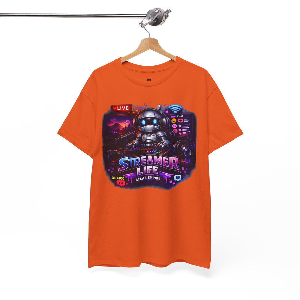Streamer Life T-Shirt — Gamer Live Stream Graphic Tee