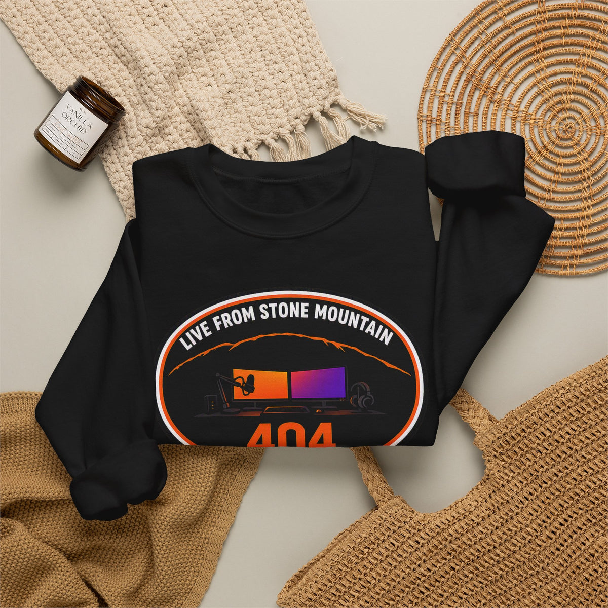 404 Live From Stone Mountain Crewneck Sweatshirt