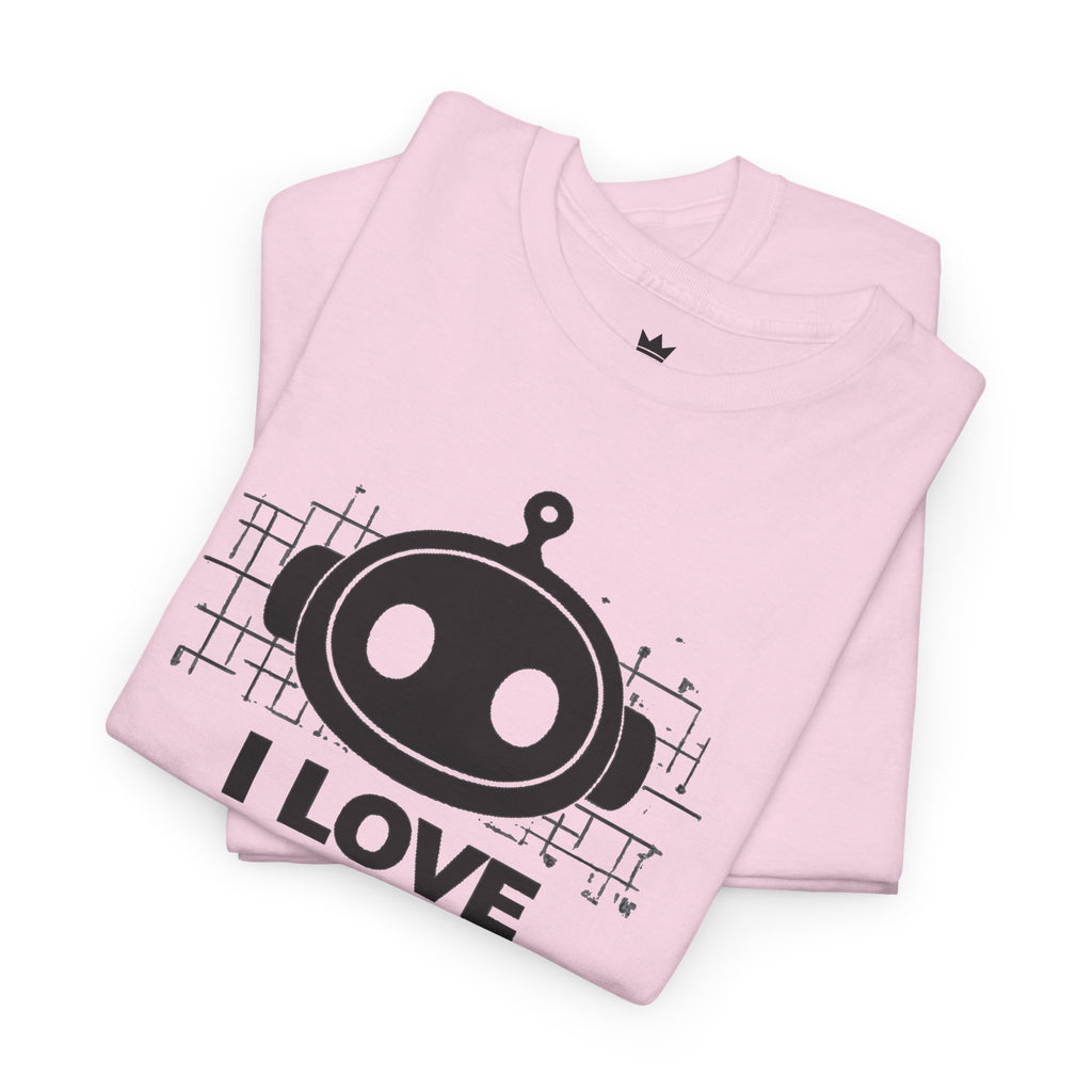 Robotics T-Shirt — "I Love Robotics" Tech STEM Tee for Coders & Makers